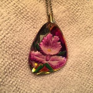 Vintage Glass Necklace